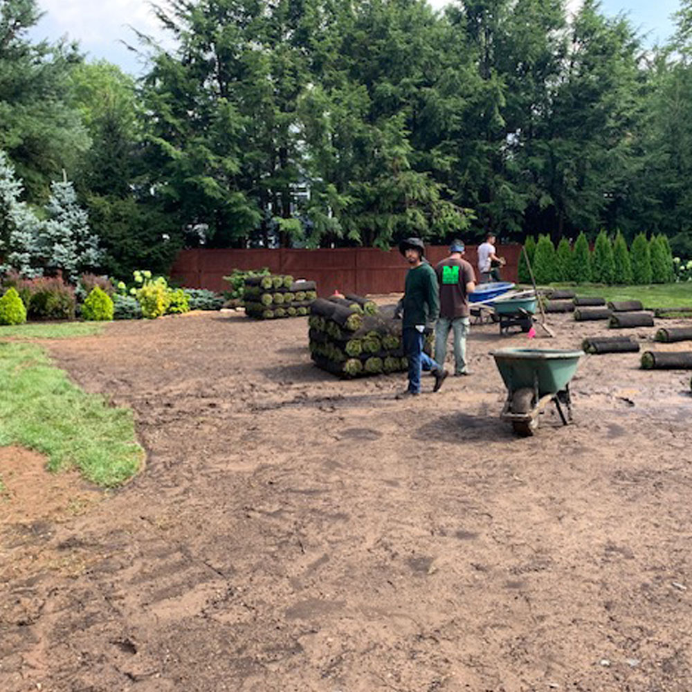 Commercial landscaping and sod in NJ